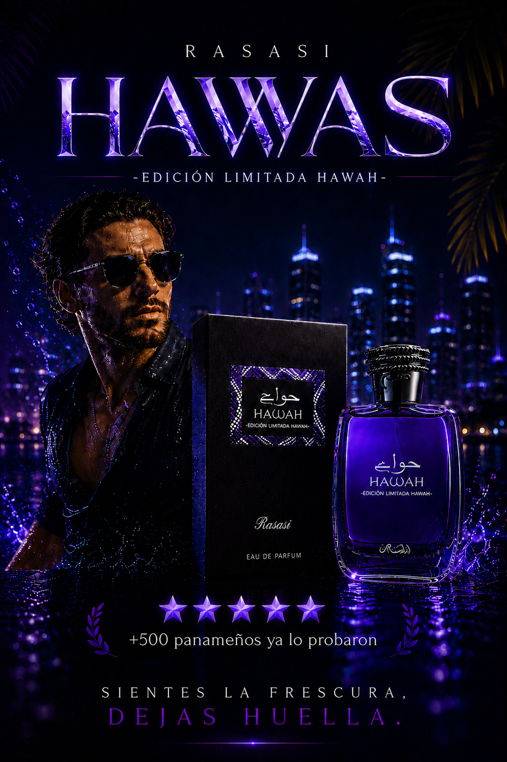 Hawas Rasasi For Him - Edición Limitada Hawah