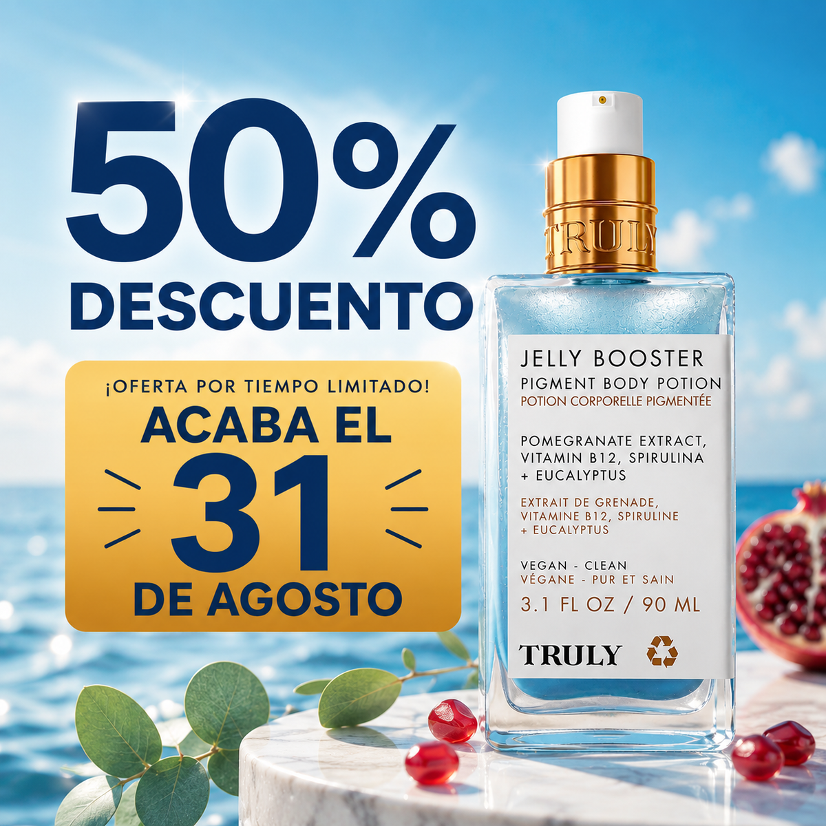 50% OFF ✨ Truly Jelly Booster® – Tu Aliado Contra las Manchas y el Tono Desigual