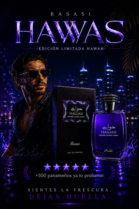 Hawas Rasasi For Him - Edición Limitada Hawah