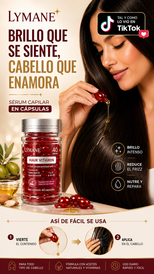 Lymane™ Aceite Capilar en Cápsulas