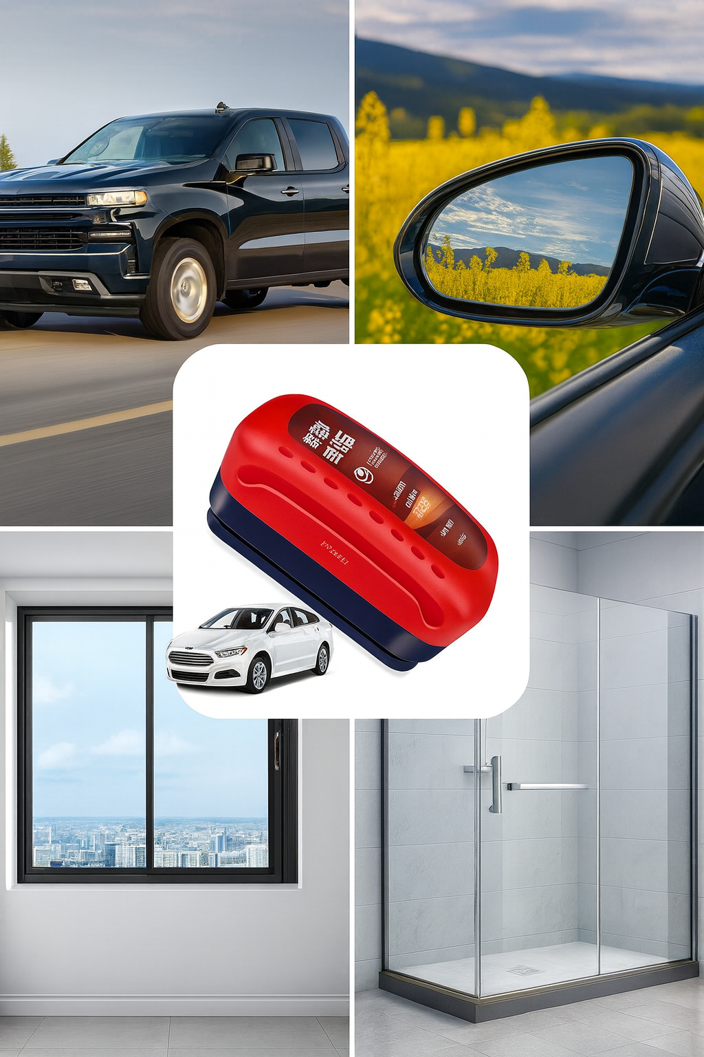 🧽Cepillo Mágico Antiempañante – Limpieza Profunda al Instante sin Esfuerzo💪