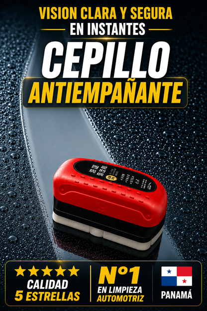 🧽Cepillo Antiempañante – Limpieza Profunda al Instante sin Esfuerzo💪