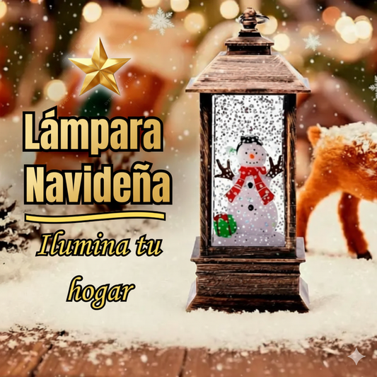 Lampara Navideña ✨☃️