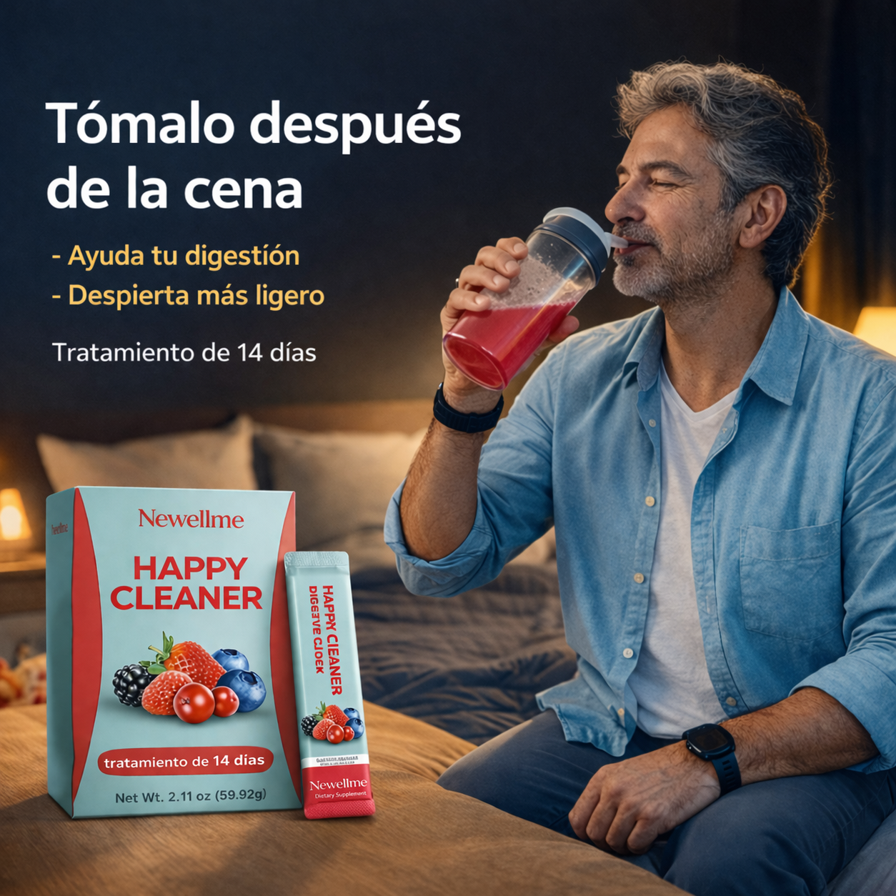 Happy Cleaner – Limpieza Digestiva en 14 Días 🍃