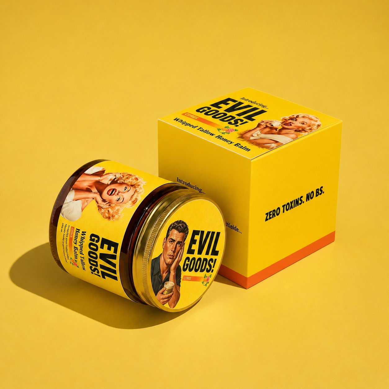 EvilGoods™ Bálsamo de Sebo de Res + Miel 🍯🐄